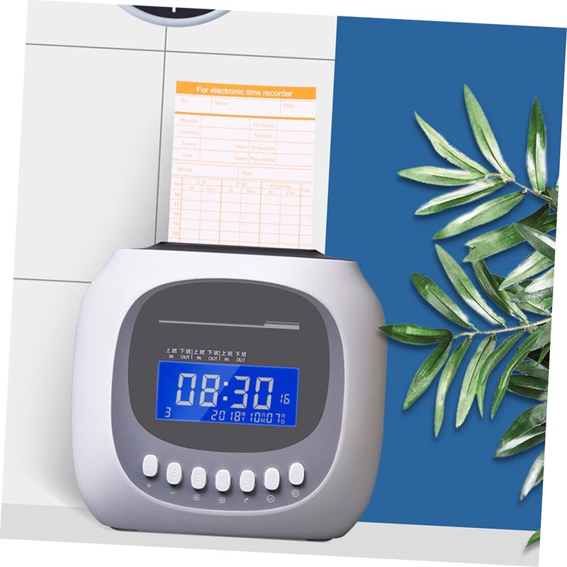 100 Sheets Attendance Recording Cards For Employee Tracking Sturdy And Practical - Image 5