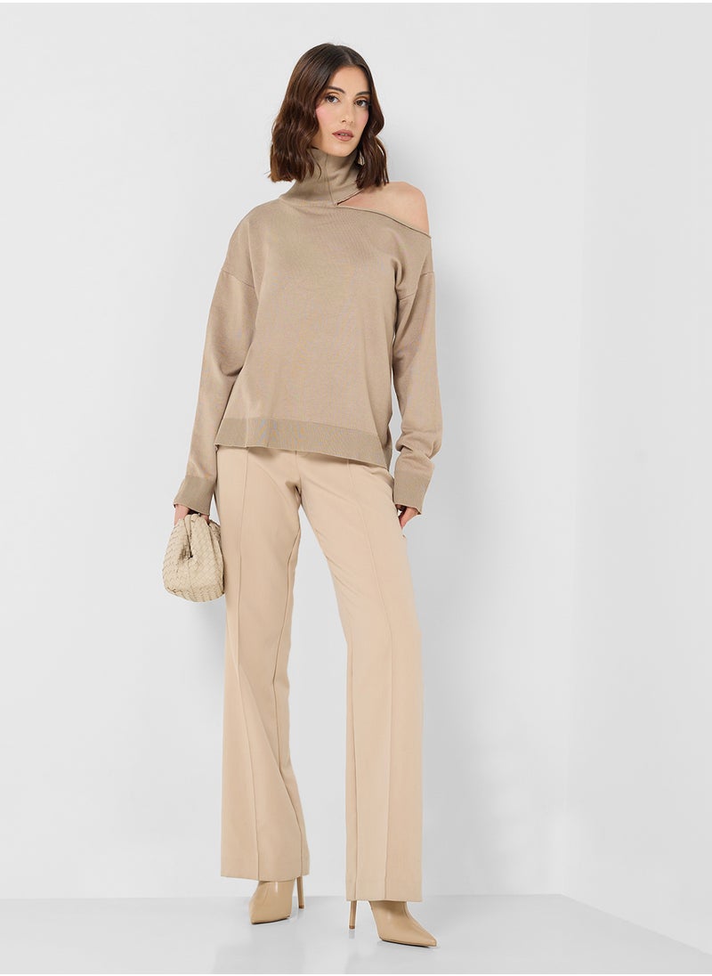 ELLA Jumper With Cut Out Detail  - Image 4