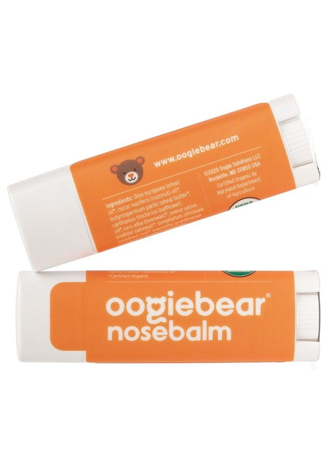 oogiebear Chest Rub And Nose Balm Gentle Infant Care Kit With A Chestrub And Nosebalm (0.2 Ounces Each) With Travel Pouch  - Image 4