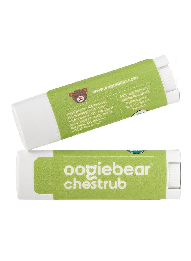 oogiebear Chest Rub And Nose Balm Gentle Infant Care Kit With A Chestrub And Nosebalm (0.2 Ounces Each) With Travel Pouch  - Image 5