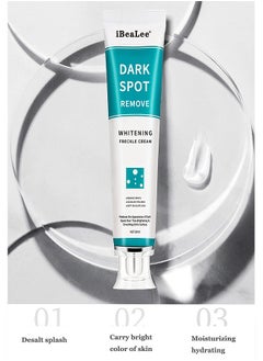 iBealee Dark Spot Remover For Face Peeling Skin Whitening Freckle Cream Pigmentation Treatment Sun Spots Age Spots Blemish Remover Lightening Cream  - Image 3