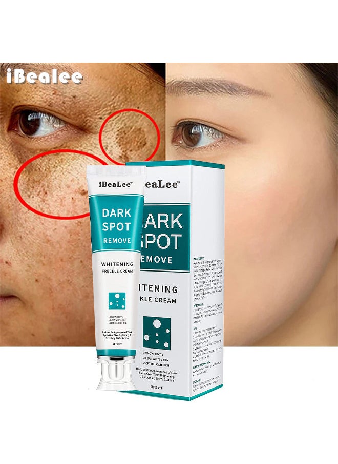iBealee Dark Spot Remover For Face Peeling Skin Whitening Freckle Cream Pigmentation Treatment Sun Spots Age Spots Blemish Remover Lightening Cream  - Image 2