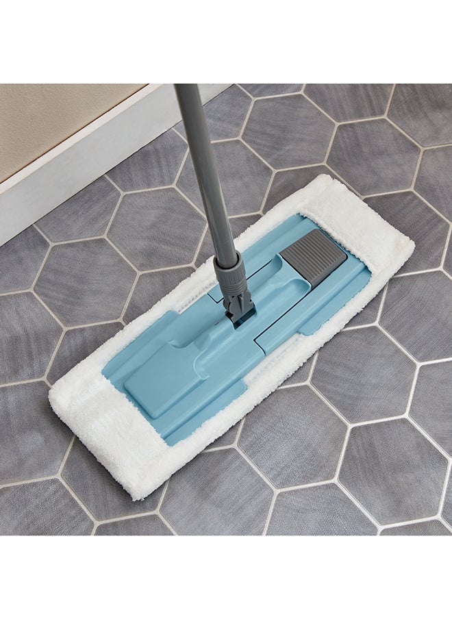 Home Box Alina Microfiber Flat Mop with Metal Handle 42 x 136 x 2 cm  - Image 2