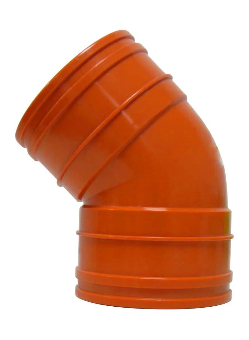 راكو تجهيزات أنابيب يو بي في سي حمراء من راكو للسباكة والصرف والري والتهوية والنقل الكيميائي ومعالجة المياه - Image 1