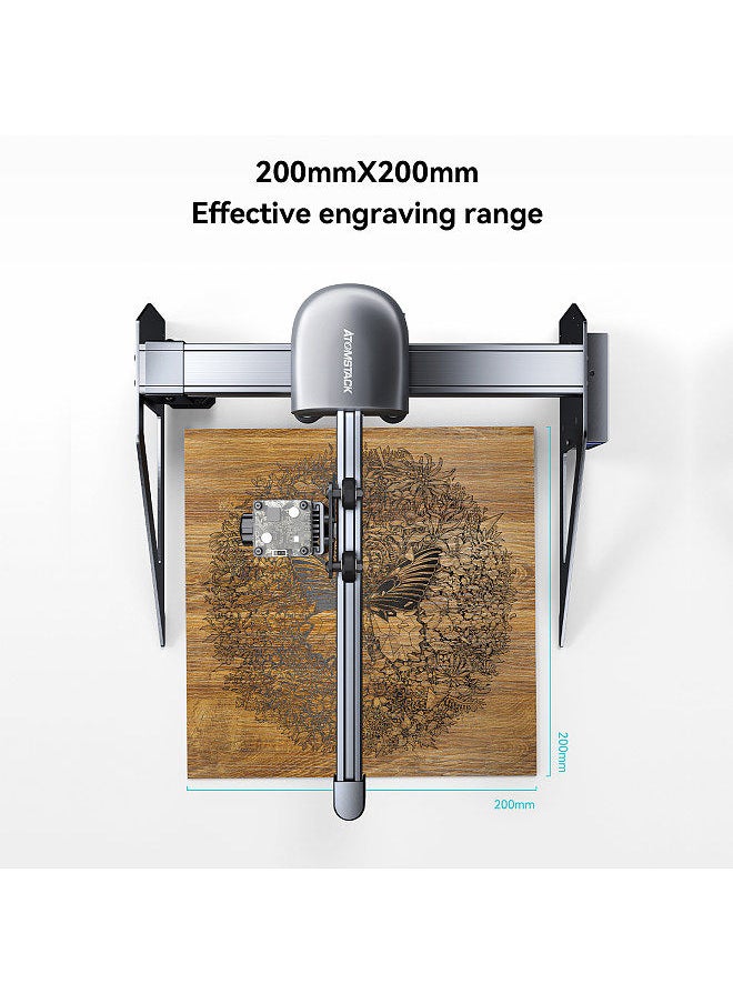 ATOMSTACK - ATOMSTACK  P7 30W Laser Engraver Desktop DIY Engraving Cutting Machine with 200*200 Engraving Area - Image 1