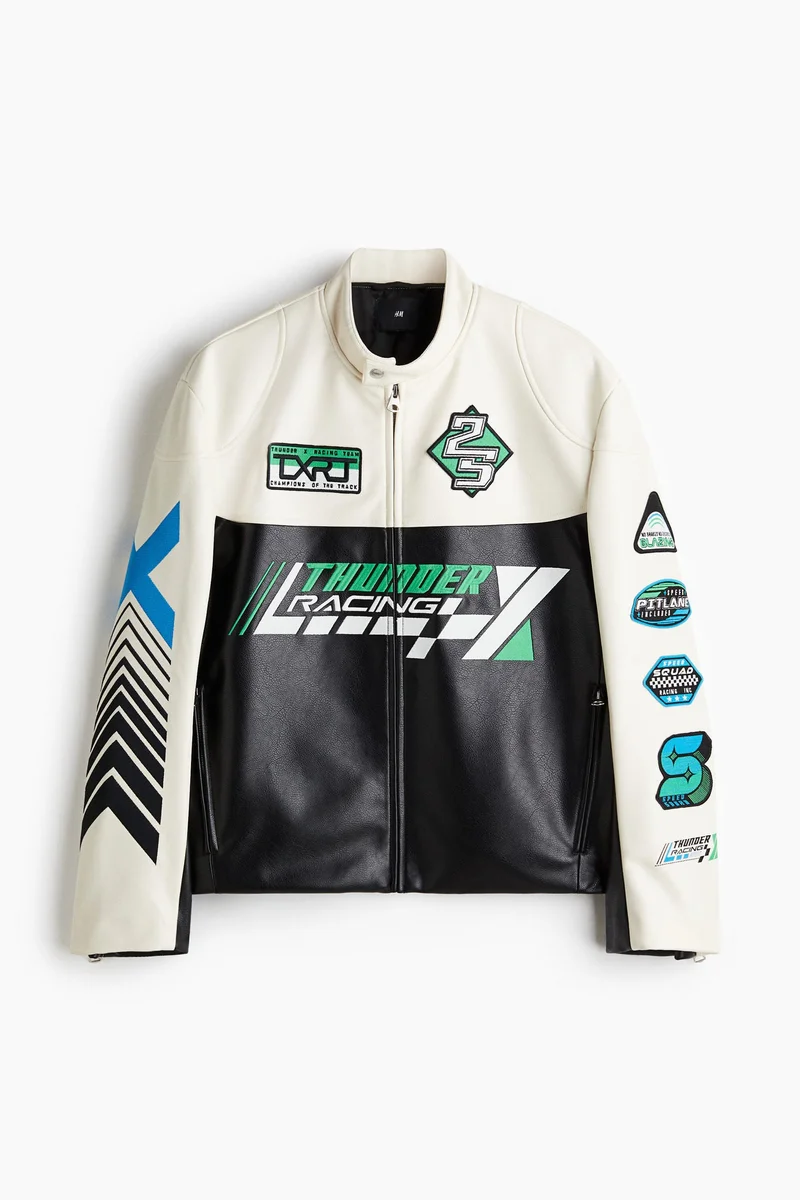 H&M Regular Fit Racer jacket