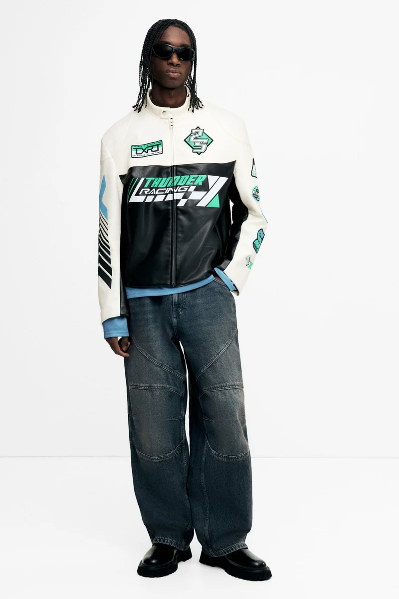 اتش اند ام جاكيت ريسر بقصة عادية