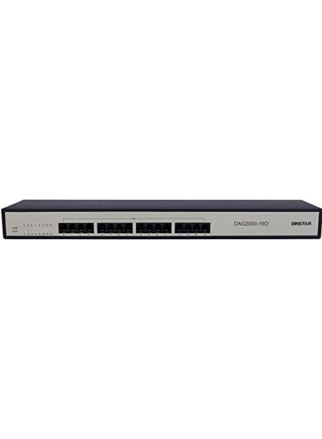 Dinstar VoIP Gateway DAG2000-16O FXO Analog Simple Operate 16 FXO Ports