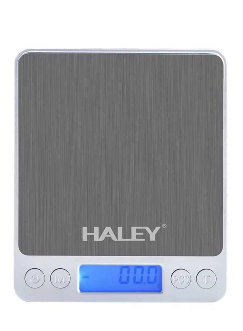 HALEY Smart Multifunctional Food Scale 3000g Stainless Steel Digital Weighing Kitchen Scale Baking Scales LCD - Image 1