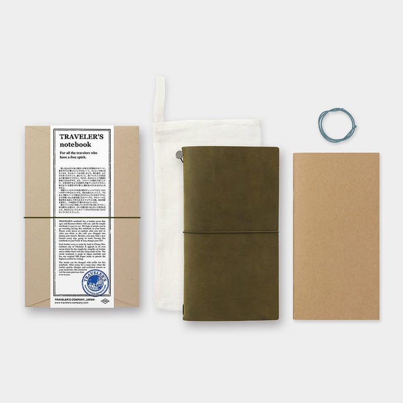 Designphil Traveler's Notebook, Regular Size, Olive 15342006 - Image 2