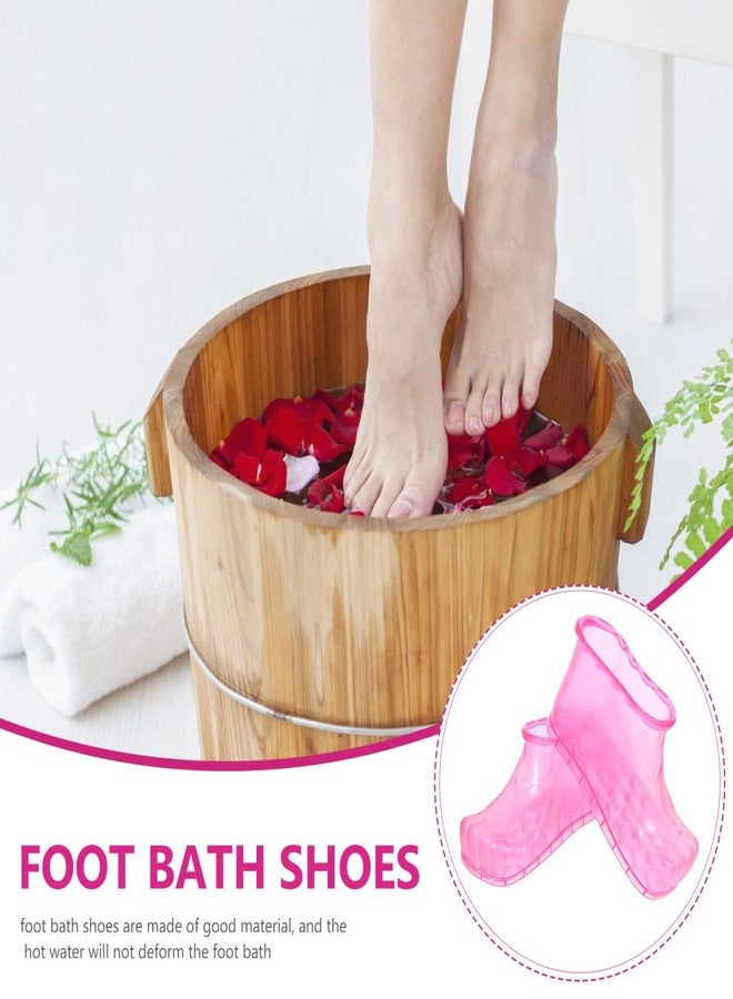 HEALLILY Foot Bath Foot Shoes for Home Use - Ergonomic Soaking Boots with Non-Slip Sole for Relaxing Spa Experience - Image 2
