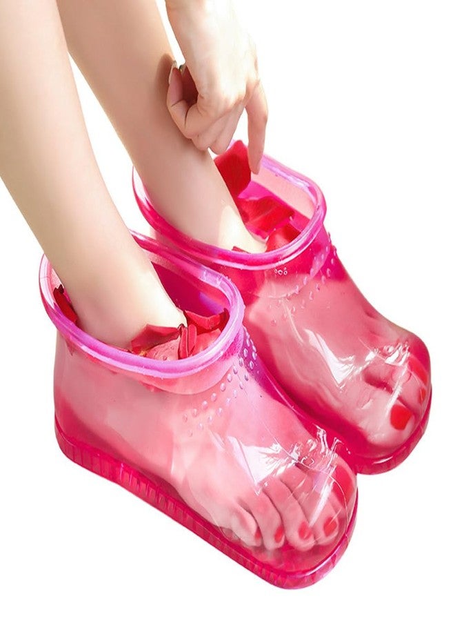 HEALLILY Foot Bath Foot Shoes for Home Use - Ergonomic Soaking Boots with Non-Slip Sole for Relaxing Spa Experience - Image 1