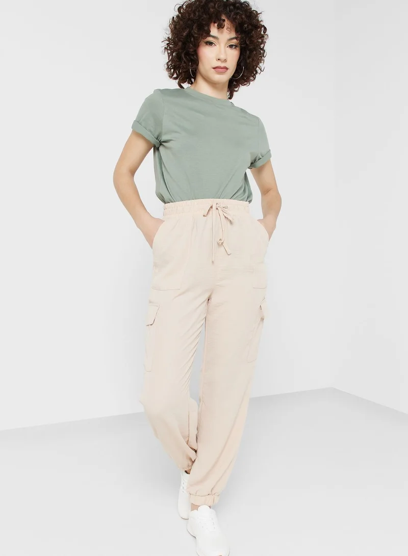 NEW LOOK High Waist Cargo Pants