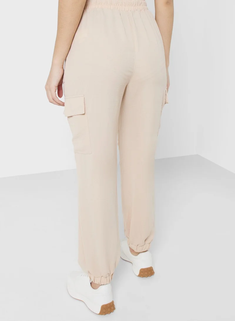 NEW LOOK High Waist Cargo Pants
