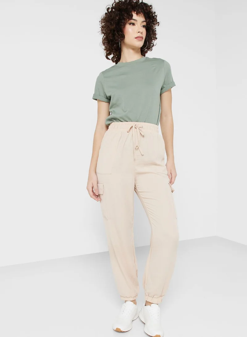 NEW LOOK High Waist Cargo Pants