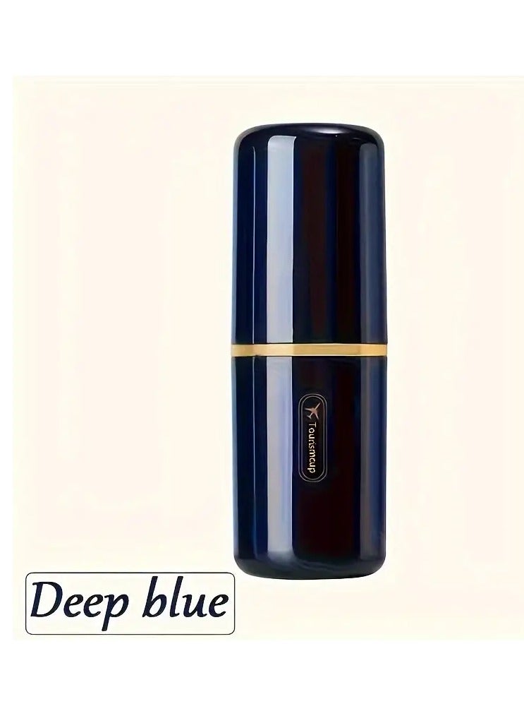 Goolsky Travel Toothbrush Cup: Portable Toothbrush Holder Set for Home and Travel Use - No Fragrance - Image 1