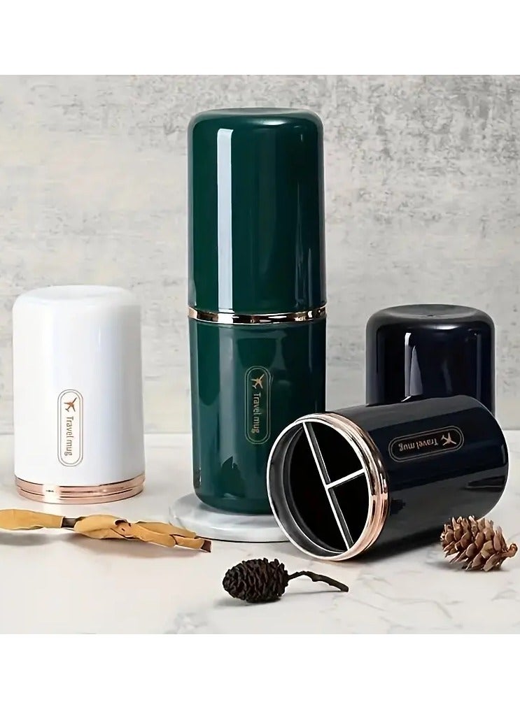 Goolsky Travel Toothbrush Cup: Portable Toothbrush Holder Set for Home and Travel Use - No Fragrance - Image 5