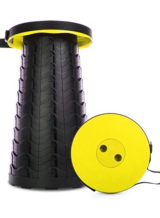 Generic Portable Sturdy Telescoping Camping Stool, Lightweight Plastic Stool for Outdoor/Travel/Camping/Fishing/BBQ/Hiking/Garden  - Image 1