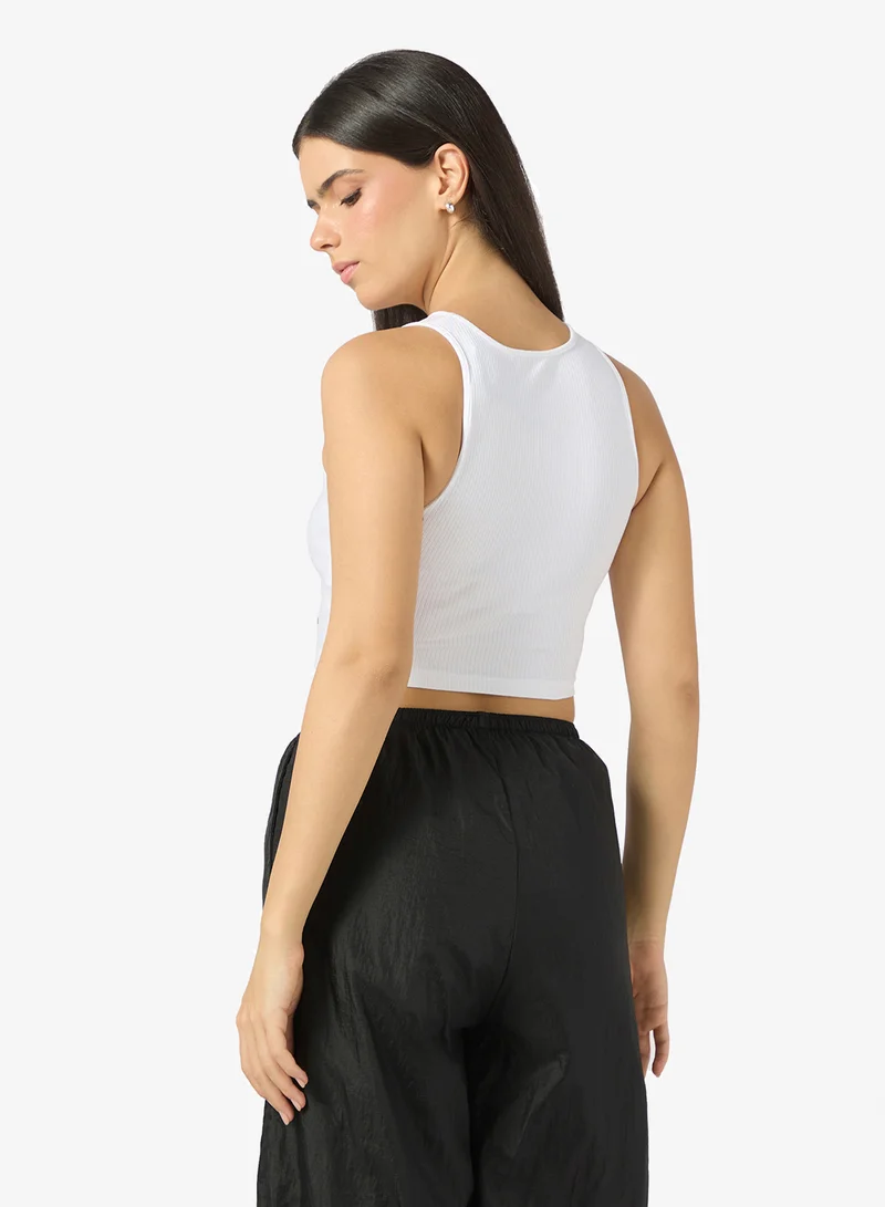 PUMA Hyrox Ribbed Cropped Tank