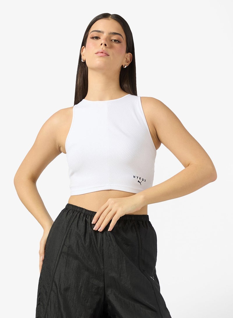 PUMA Hyrox Ribbed Cropped Tank - Image 1