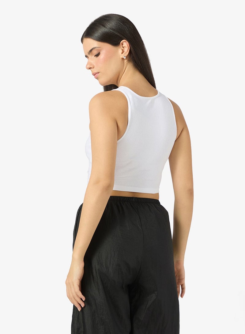 PUMA Hyrox Ribbed Cropped Tank - Image 2