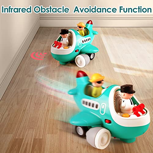 iPlay, iLearn Baby Airplane Toys, Cool Remote Control Plane Toy for Toddlers 2-3, Infant Musical RC Helicopter W/Light Sound, Birthday Gifts for 18 24 Month 2 3 4 Year Old Boy Girl Kids Children - Image 4