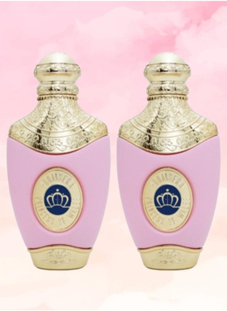 YOUMSERA 2 Pieces Youmsera Pink Perfume 100ml EDP  - Image 1