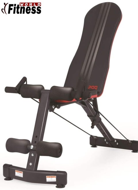 Adjustable and multi-functional exercise bench