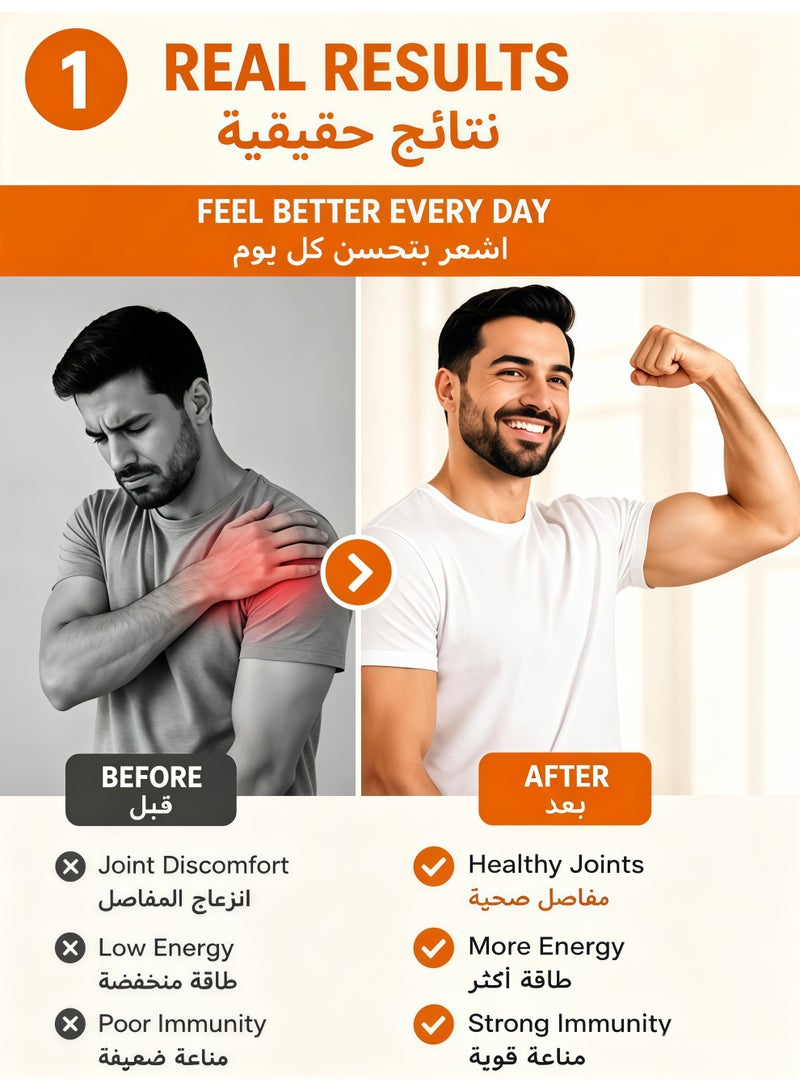 Micro Ingredients 1000mg Turmeric Extract + Fat-Soluble Vitamin C + Black Pepper Extract｜Vegetarian Capsules｜Filler-Free｜High Absorption & Easy to Swallow｜120 Capsules - Image 2