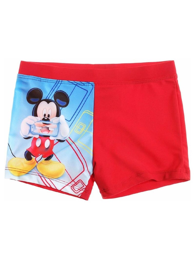 KIDS TV Disney Mickey Mouse Boys Boxer Shorts Swimming Trunks  - Image 1