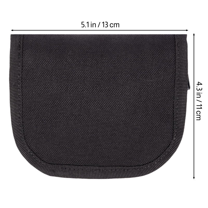 VEPKOIT Military Sewing Kit, Army Survival Sewing Kit with Buttons for Men, Women, Small Repair Sewing Tools with Zipper in Nylon Case for Adults Basic for Home, Outdoor, Tactical EDC Sew Kit (Black, 1 Pack) - Image 4