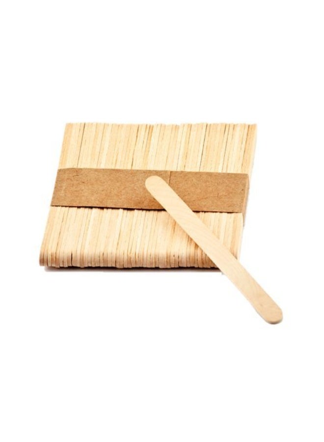AmigozZ Amigozz Natural Wooden Plain Ice Cream Sticks Popsicle Sticks : 50 Pcs - Image 1