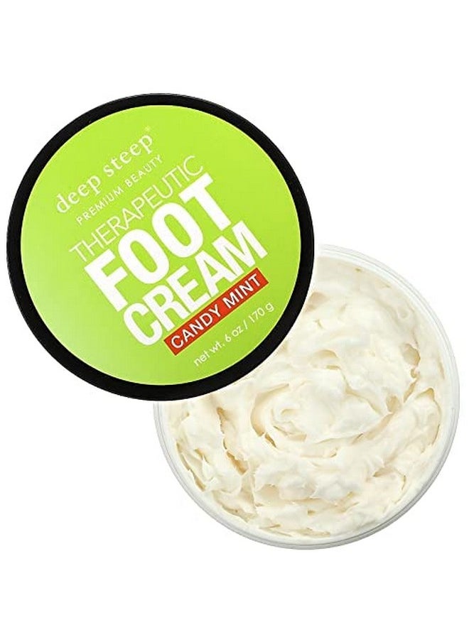 Deep Steep - Candy Mint Foot Cream 6 Oz - Image 1