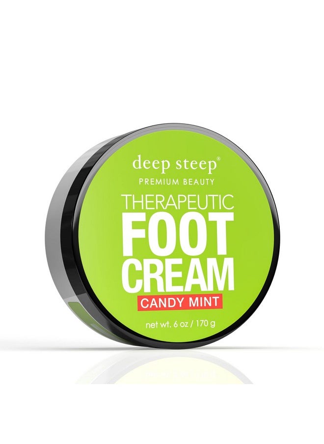 Deep Steep - Candy Mint Foot Cream 6 Oz - Image 1