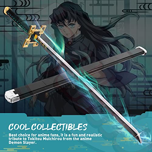 Jorumo Swords Building Sets for Adults and Kids, 40in Tokitou Muichirou Sword Building with Scabbard and Stand, Anime Sword Building Toy Katana Gift, 771 Pcs - Image 4