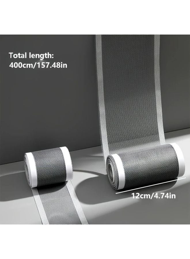 Waterproof Repair Tape 4 7 x 157 Inches Self Adhesive Mesh For Windows Doors Mosquito Net - Image 4