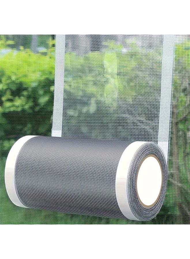 Waterproof Repair Tape 4 7 x 157 Inches Self Adhesive Mesh For Windows Doors Mosquito Net - Image 3