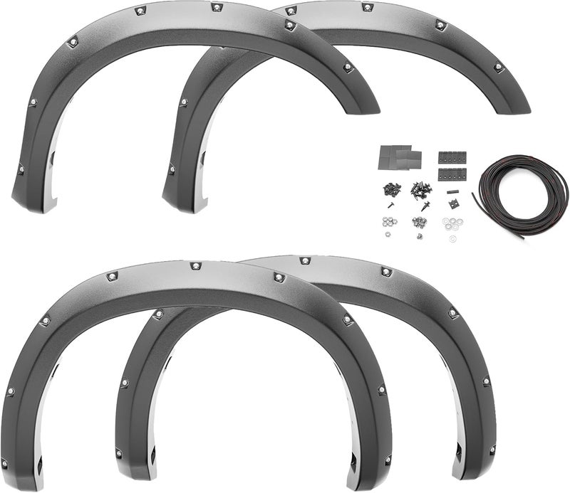 Bushwacker Pocket/Rivet Style Fender Flares for Ford F-150 - Image 1