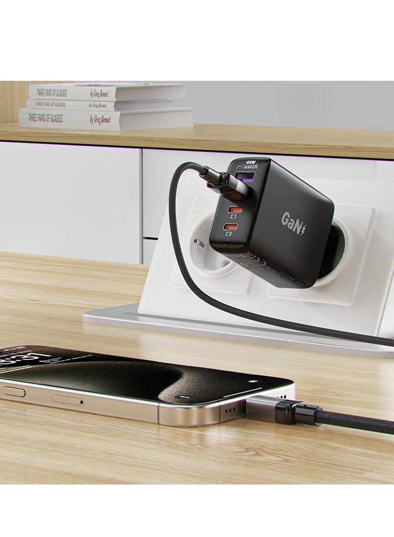 كابل بيانات الشحن ACEFAST C9-04 USB-A إلى USB-C.