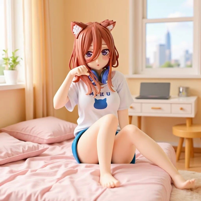 تمثال أنمي من PVC - أخوات ناكانو وآخرون، 12 سم - Image 2