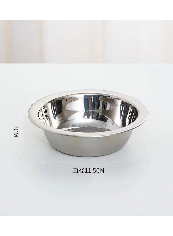 عام حامي عنق القط ، حوض الطعام ، أسرة القط ثلاثة أوعية ، قوس خشبي ، حوض الأرز ، رف وعاء الحيوانات الأليفة ، رف وعاء الحيوانات الأليفة ، ثلاثة في واحد. - Image 3