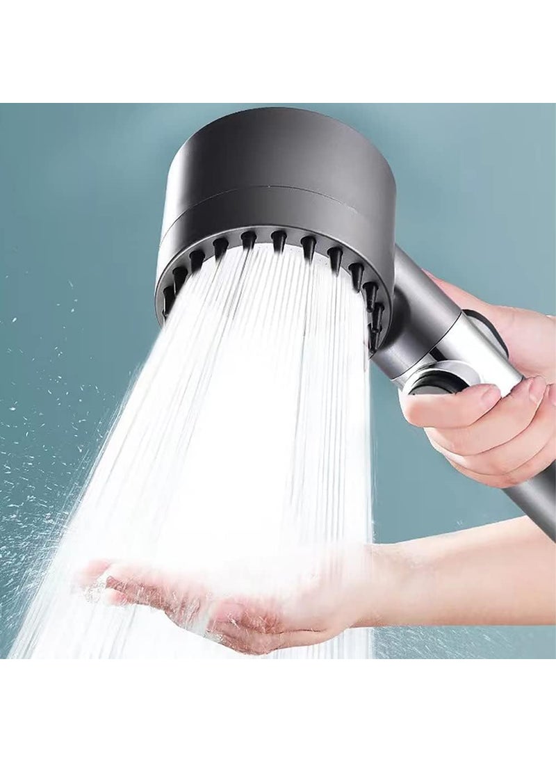 IRIS iRiS Handheld Shower Black Filtered Water High Pressure 3 Gear Spray and Convenient Pause Switch for Ultimate Shower Experience  - Image 4
