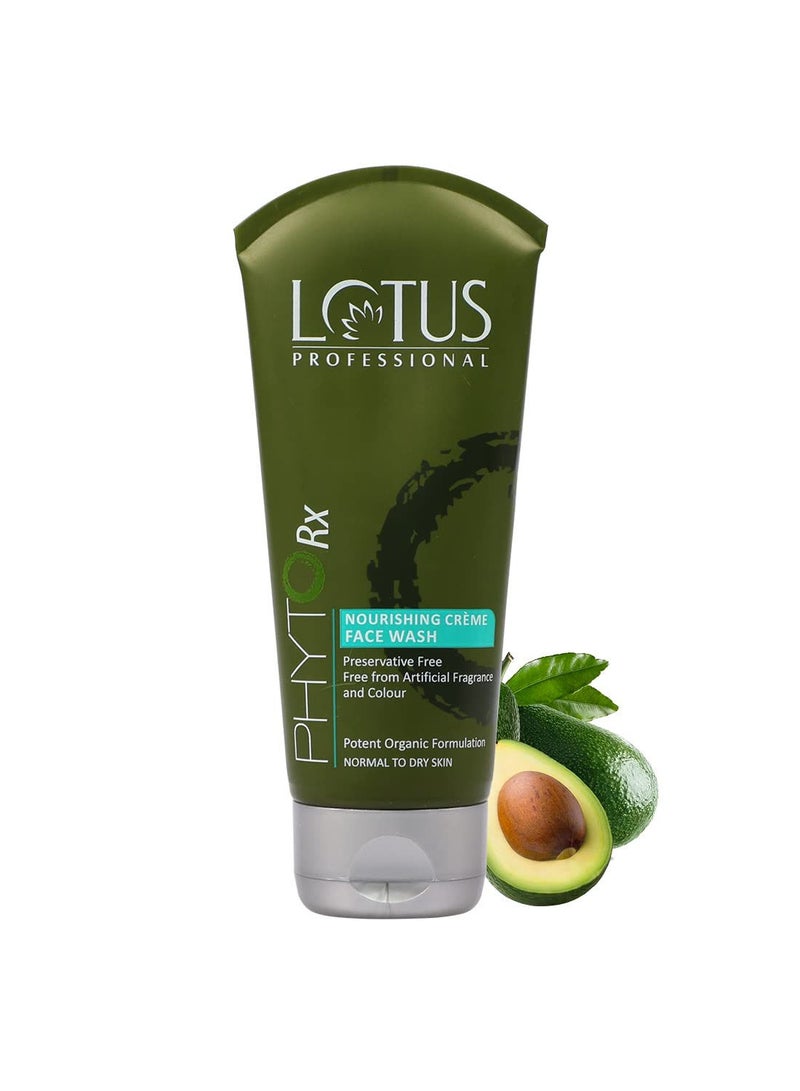 Lotus Professional Lotus Professional PhytoRx Nourishing Cream Face Wash Cleanser Avocado Unscented 80 g  - Image 1
