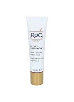 RoC Retinol Correxion Soin Lissant Creme Yeux ，RoC Retinol Correxion Under Eye Cream for Dark Circles & Puffiness, Daily Wrinkle Cream, Anti Aging Line Smoothing Skin Care Treatment for Women and Men, 15ml  - Image 1