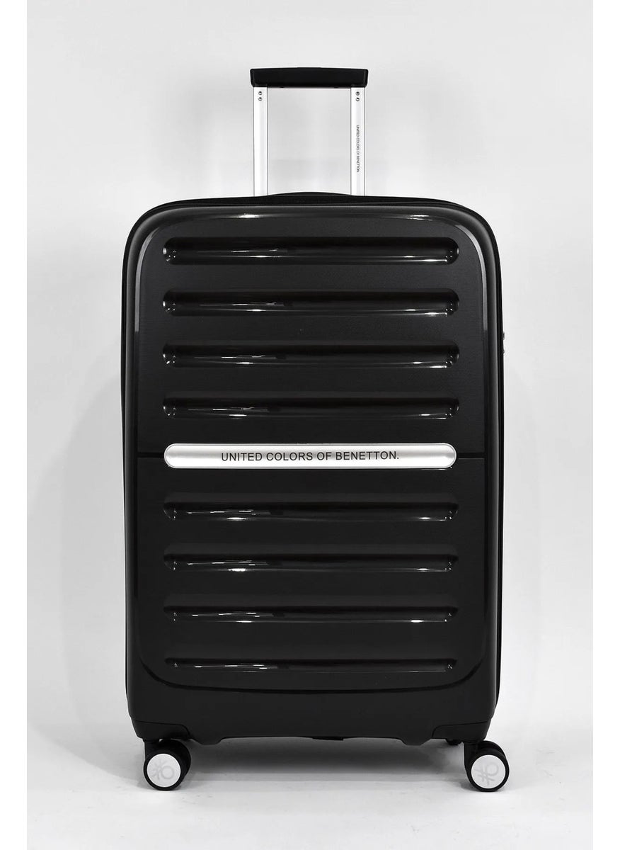 Benetton 1000 Large Polypropylene Unbreakable Suitcase Wheeled Suitcase  - Image 1