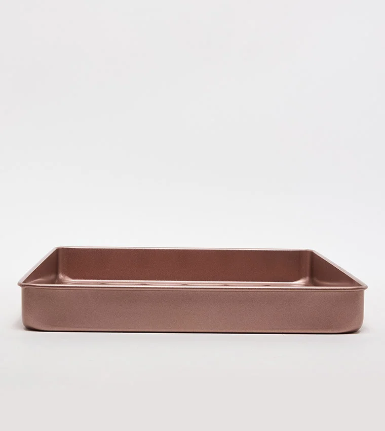 Martha stewart Square Baking Tray 28cm Rose Gold