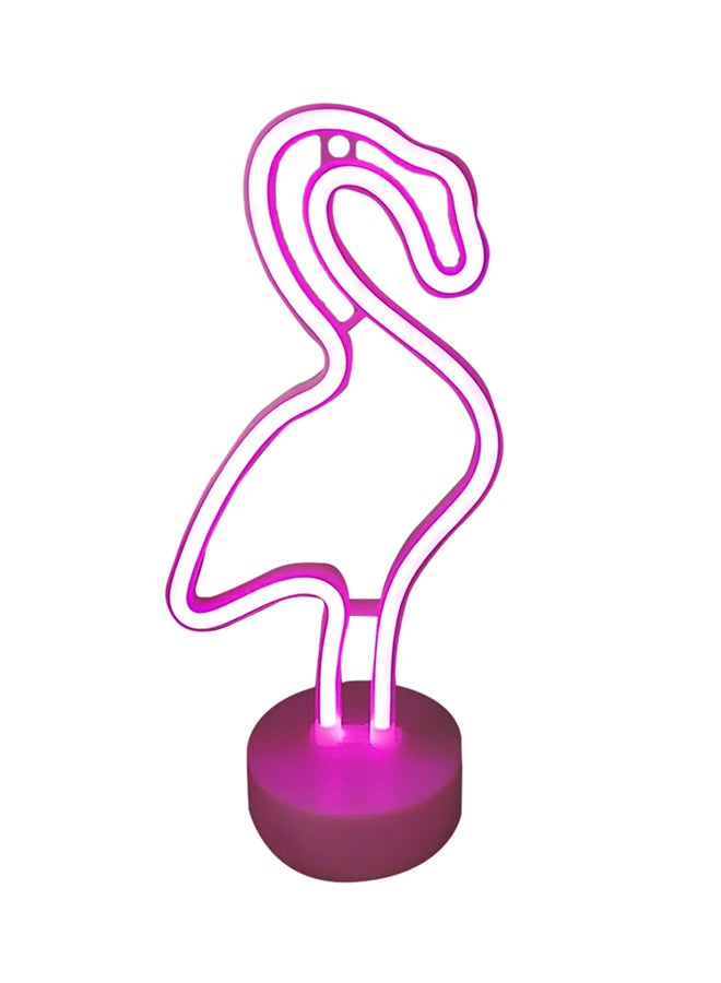 آنسيلف لافتة نيون LED مع قاعدة حامل وردي 295جرام