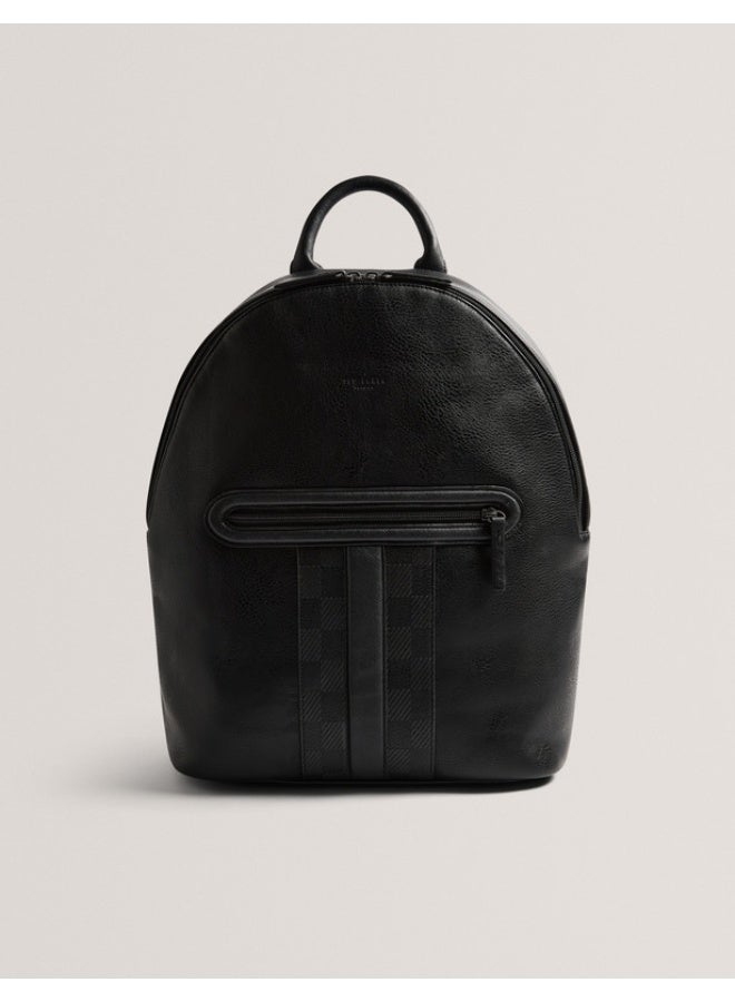 Ted Baker House Check PU Backpack - Image 1