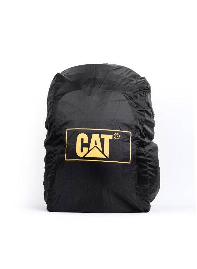 كات حقيبة ظهر CAT KH2282 بريميوم للابتوب 15.6 بوصة مزودة بمنفذ USB وAUX مع غطاء مطر وحماية Full Bubble Safety و4 جيوب رئيسية مقاومة للماء - أسود - Image 2