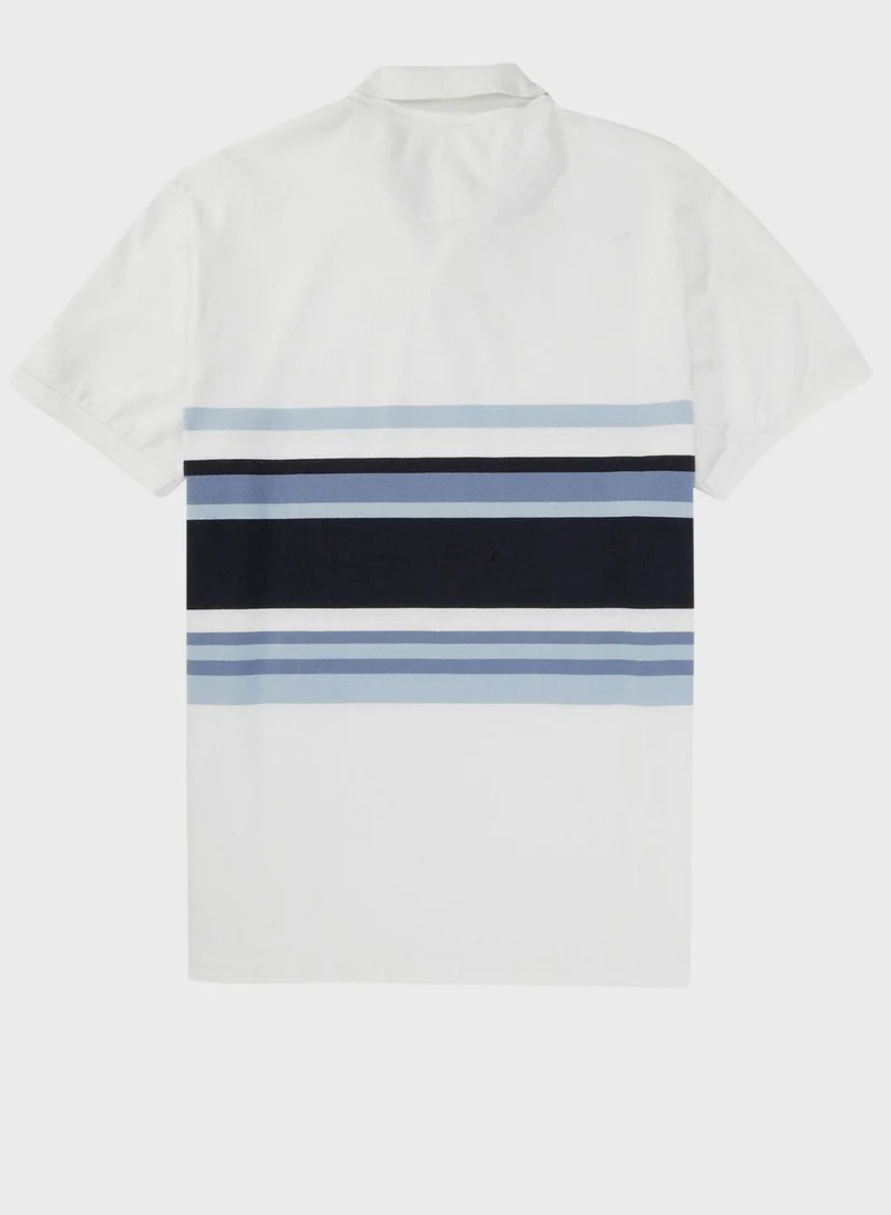امريكان ايجل Striped Polo T-Shirt